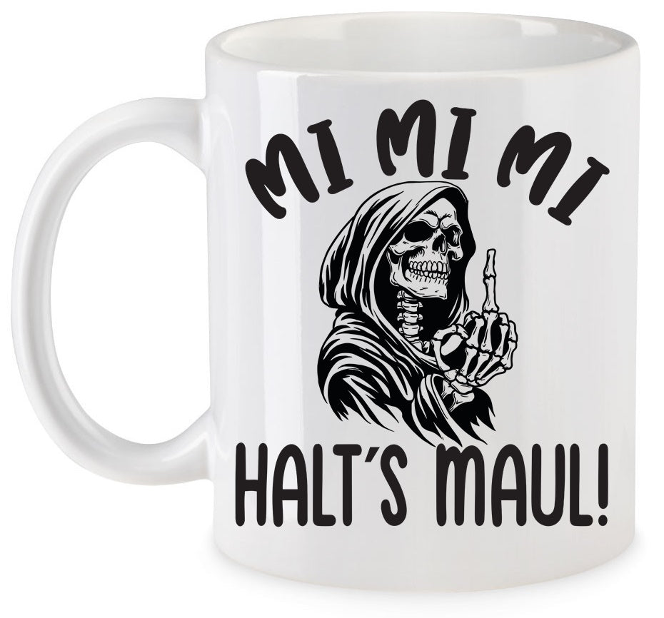 TASSE SENSEMANN " MI MI MI " HALTS MAUL " ArtNr.: DGR